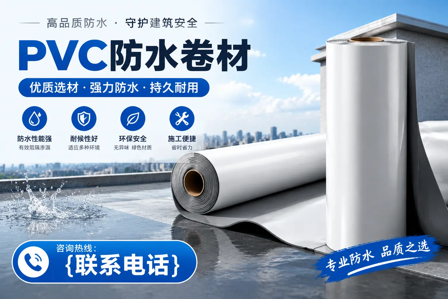 PVC防水卷材的选购技巧与注意事项，助您在新余找到合适产品