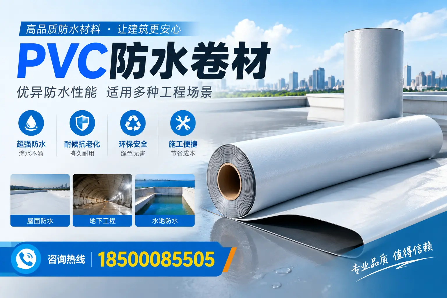 新余PVC防水卷材的价格行情及购买渠道分析